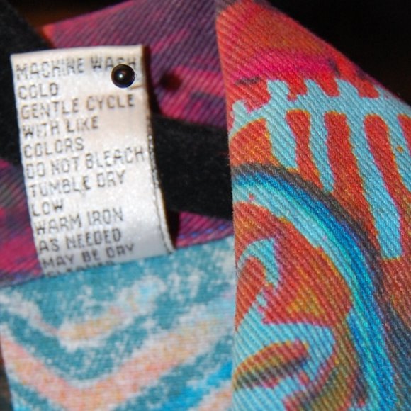 Chico's Design 100% Cotton Multi Color 6 Button Jacket Size 3 (XL) - Picture 13 of 13